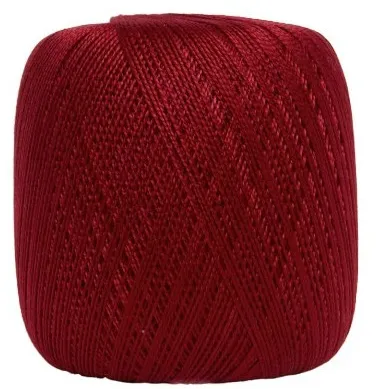 Hjertegarn Hjerte nr. 5 Virkgarn 522 Mörkröd